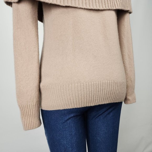 ANTONIO MELANI Beige Turtleneck Sweater - Picture 8 of 11